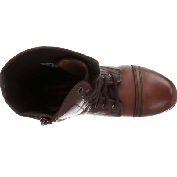 Steve Madden combat leather boots 7M - Picture 5 of 8